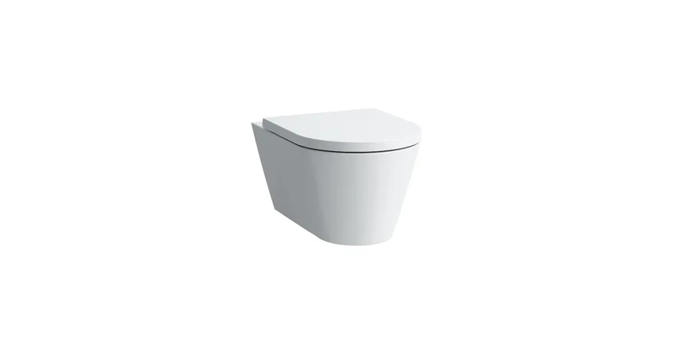 LAUFEN KARTELL BY LAUFEN Fali WC, mélyöblítésű,perem nélküli, Fehér LCC bevonattal H8203374000001 Népszerű