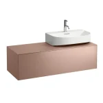 Akciós ár LAUFEN SONAR Fiók elem, 1 fiók, 816341, 816342 mosdókhoz, bal / jobb oldali kivágással, Lakkozott réz 117.5X34X45.5 - H4054530340411
