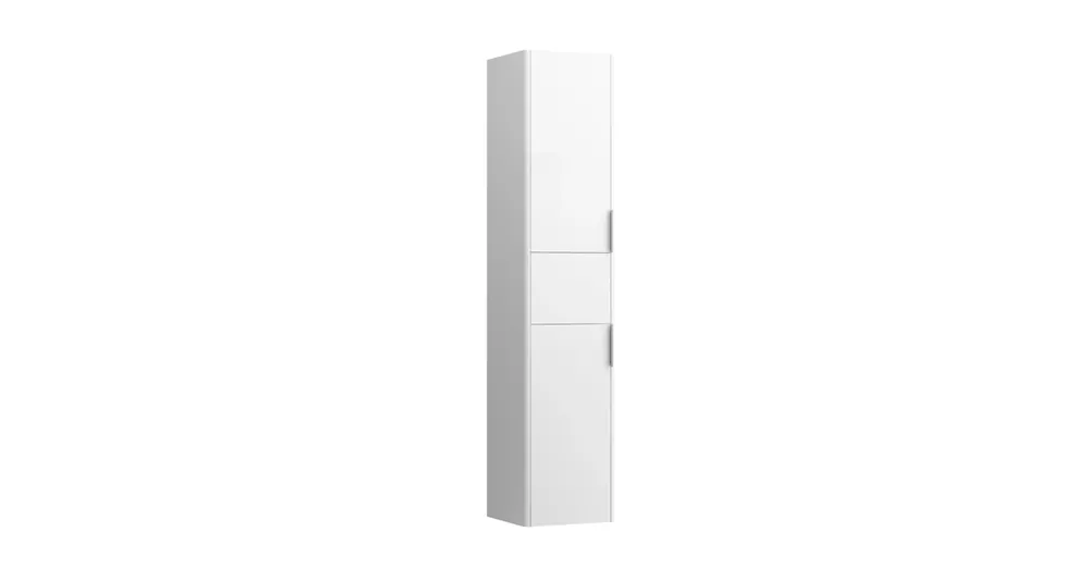 Biztonságos vásárlás LAUFEN BASE Magas szekrény - balos, két ajtóval és egy fiókkal, Sokszínű 35X165X33.5 - H4027111109991