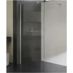 Wellis Astro 120 corner walk-in zuhanyfal, Easy Clean bevonat WC00487 Outlet