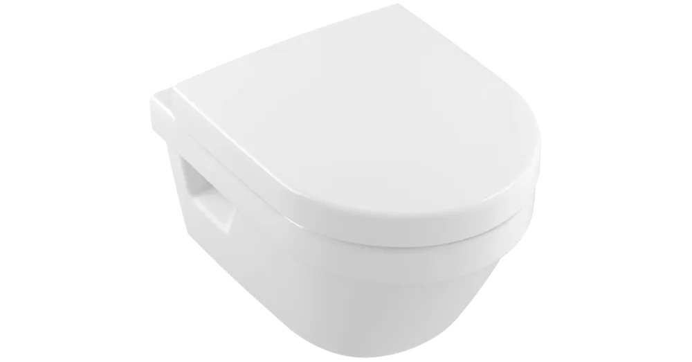 Akció Villeroy & Boch Architectura falra szerelhető compact wc, perem nélküli DirectFlush, 4687 R0 01 (4687R001)
