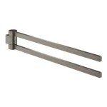 Korlátozott ajánlat Grohe Selection törölközőtartó, forgatható, matt hard grafit 41063AL0