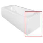 Korlátozott ajánlat M-Acryl Avantgarde 90 cm egyenes kádhoz oldallap 12254