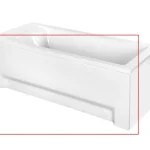 M-Acryl egyenes kádhoz előlap 160-es 12280 Szuper akció