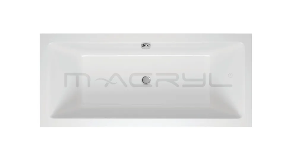 M-Acryl Sabina 180x80 cm egyenes kád kádlábbal 12385 Olcsó