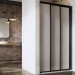 Bestseller Ravak Supernova zuhanyajtó ASDP3-130 fekete+Pearl polisztirén 00VJ03R211