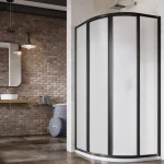 Ravak Supernova zuhanykabin SKCP4-80 fekete+Pearl polisztirén 3114O30211 Expressz kézbesítés
