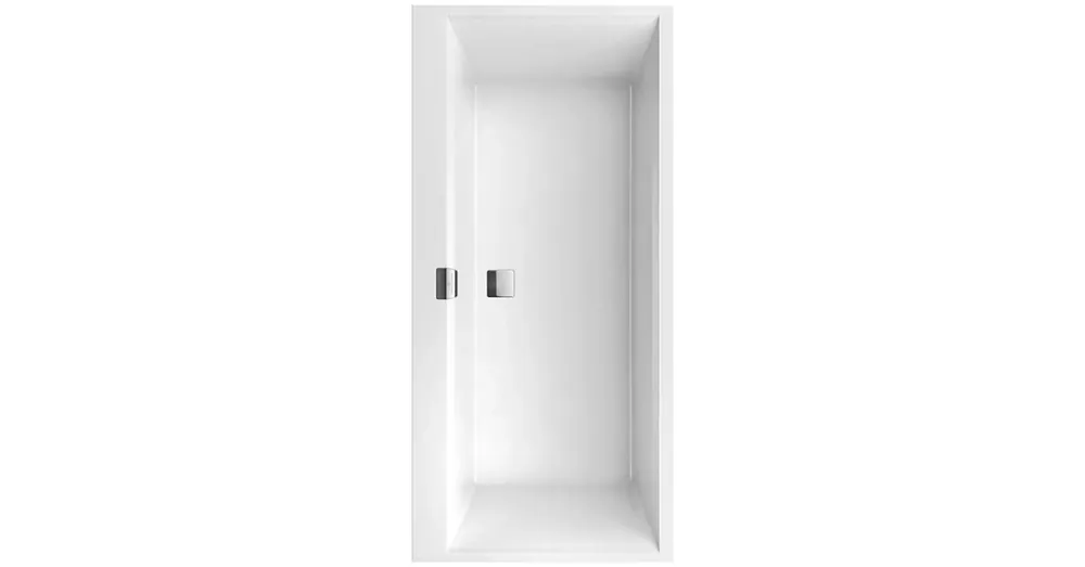 Bestseller Villeroy & Boch Squaro Edge 12 1600 x 750 mm-es beépíthető egyenes kád - UBQ160SQE2DV-01