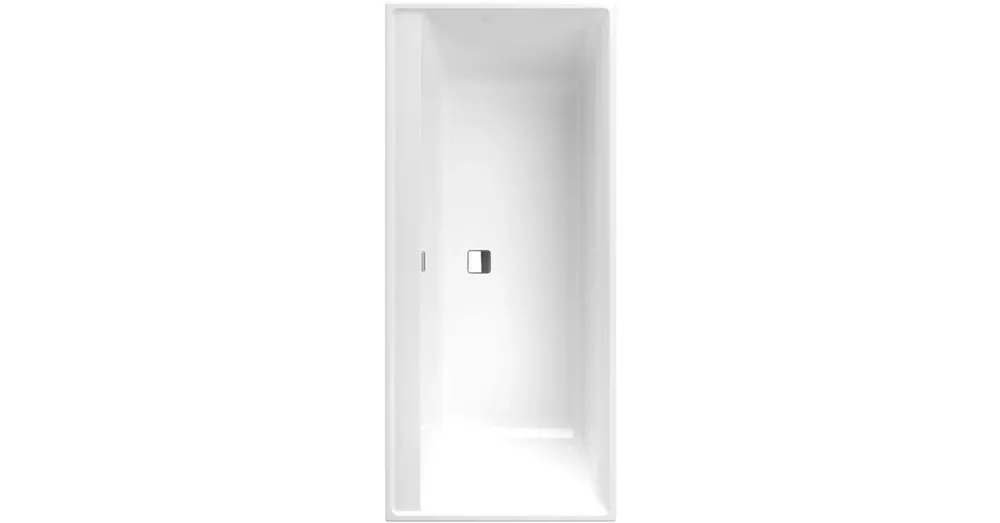 Villeroy & Boch Collaro 1800 x 800 mm-es beépíthető egyenes kád Chrome Stone White - UBA180COR2DV-RW Szezonális akció