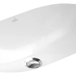 Villeroy & Boch O.Novo 50 x 32 cm-es alulról beépíthető mosdó csaplyuk nélkül CeramicPlus felülettel - 416250R1 Exkluzív ajánlat