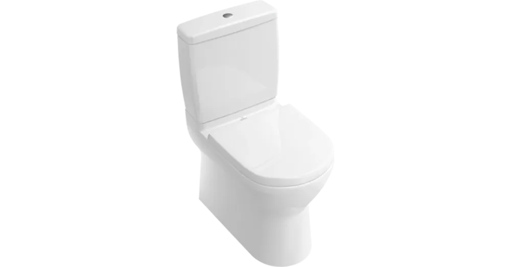 Villeroy & Boch O.Novo mélyöblítésű hátsó kifolyású monoblokkos wc-csésze CeramicPlus felülettel - 565810R1 Exkluzív ajánlat