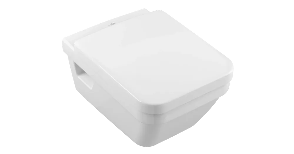 Villeroy & Boch Architectura falra szerelhető perem nélküli DirectFlush wc AntiBac CeramicPlus felülettel - 5685R0T2 Kedvezményes ár