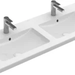 Villeroy & Boch Venticello 130 x 50 cm-es beépíthető dupla mosdó 2 csaplyukkal - 4111DL01 Vedd meg online