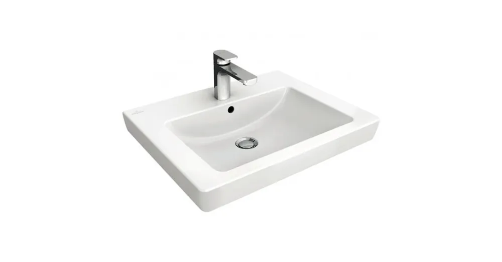 Vásárlói kedvenc Villeroy & Boch Subway 2.0 55 x 44 cm-es mosdó bútorhoz 1 csaplyukkal - 7113F501