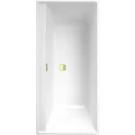 Villeroy & Boch Collaro 1700 x 750 mm-es beépíthető egyenes kád Gold - UBA170COR2JV-01 Korlátozott ajánlat