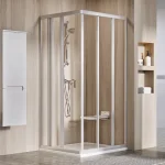 Ravak Supernova Zuhanykabin ASRV3-80 198 szatén+Transparent üveg - 15V40UR2Z1 Prémium