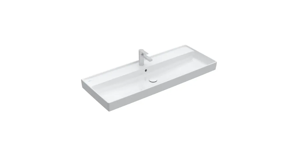 Kiárusítás Villeroy & Boch Collaro Beépíthető mosdó Fehér Alpin felülettel 4A33C501