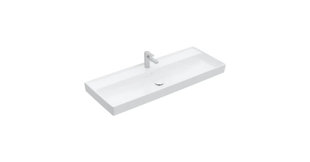 Villeroy & Boch Collaro Beépíthető mosdó Stone White CeramicPlus felülettel 4A33C2RW Szezonális akció