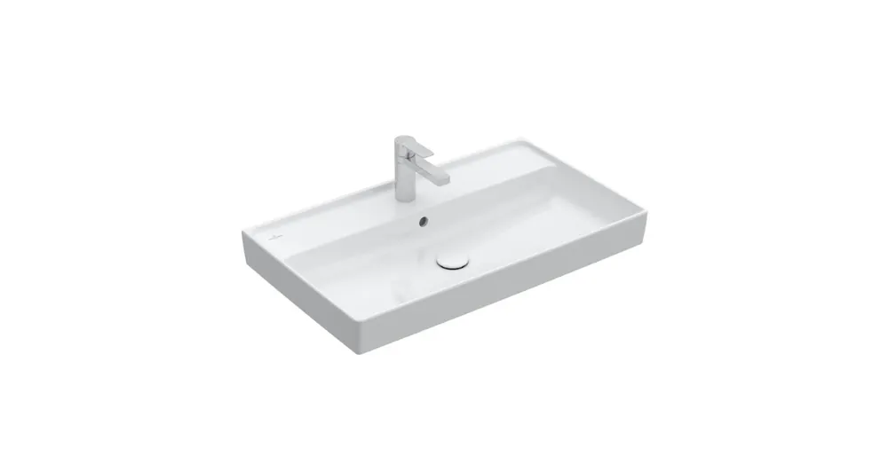 Népszerű Villeroy & Boch Collaro Beépíthető mosdó Fehér Alpin CeramicPlus felülettel 4A3381R1