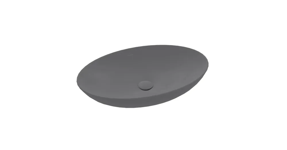 Villeroy & Boch Loop & Friends Ráültethető mosdó grafit CeramicPlus felülettel 4A4800i4 Biztonságos fizetés