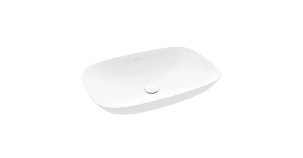 Villeroy & Boch Loop & Friends Ráültethető mosdó Stone White CeramicPlus felülettel 4A5000RW Árcsökkenés