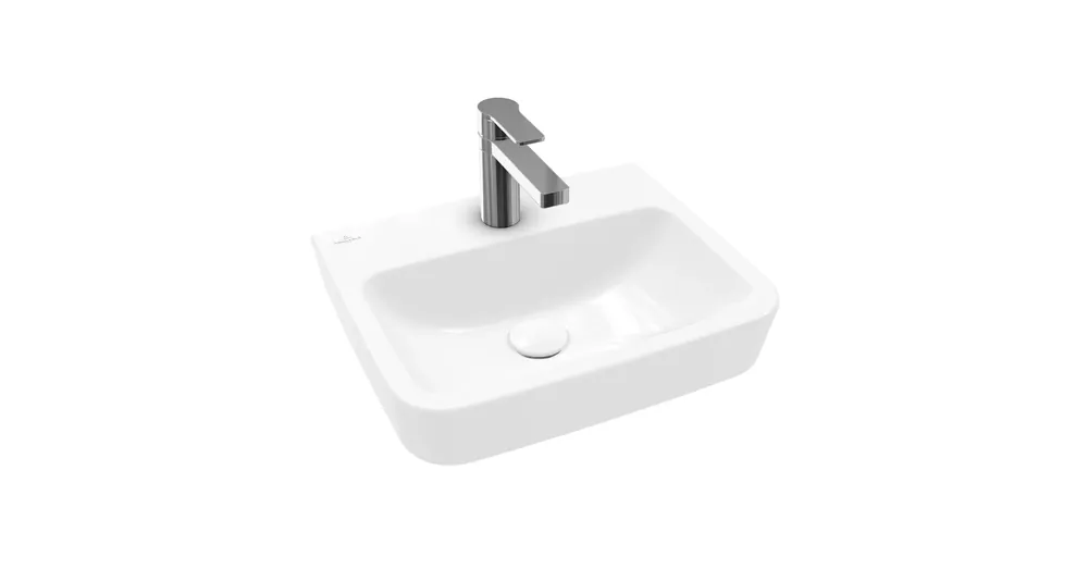 Expressz szállítás Villeroy & Boch O.novo Kézmosó Fehér Alpin AntiBac CeramicPlus felülettel 434446T2