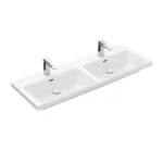 Villeroy & Boch Subway 3.0 Beépíthető duplamosdó Fehér Alpin CeramicPlus felülettel 4A71D5R1 Biztonságos vásárlás