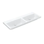 Villeroy & Boch Subway 3.0 Beépíthető duplamosdó Fehér Alpin felülettel 4A71D301 Újdonság