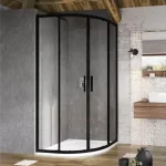 Népszerű Ravak Blix Zuhanykabin BLSCP4-90 fekete +Transparent X3BM70300Z1