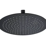 Utolsó esély AREZZO design Slim Round 30 cm kerek fekete esőztető AR-3002MB