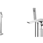 Wellis Mamba Chrome szabadonálló kádtöltő csaptelep ACS0321 Gyors kiszállítás