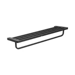 Ravak 10° Black TD 330.20 Polcos törölközőtartó 63 cm, fekete X07P563 Kedvezmény