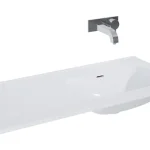 Vásárlói kedvenc AREZZO design SKAPPA 100 cm-es mosdó (60+40) jobbos CSAPLYUK NÉLKÜL AR-146035