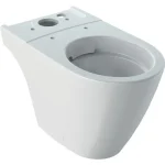Geberit iCon álló WC falon kívüli öblítőtartályokhoz, mélyöblítésű WC, zárt forma, Rimfree, Fehér 200460000 Legkelendőbb