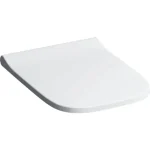 Geberit Smyle Square WC-ülőke, keskeny design, lecsapódásgátlós, gyorskioldós zsanérral, rögzítés felülről (500.687.01.1) Outlet