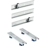 Geberit láb- és keresztelemkészlet akril zuhanytálcákhoz, 6-12 cm magas (2 db 42,5 cm hosszú keresztelem, 3 db 42,5 cm hosszú falielem, 4 db láb, 2 db rögzítőfül) (550.950.00.1) Szuper akció