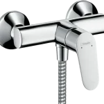 Biztonságos fizetés Hansgrohe Focus Egykaros zuhanycsaptelep falsíkon kívüli szereléshez króm 31960000