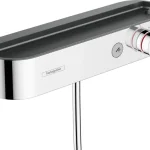 Árcsökkenés Hansgrohe ShowerTablet Select Zuhanytermosztát 400, falsíkon kívüli szereléshez króm 24360000