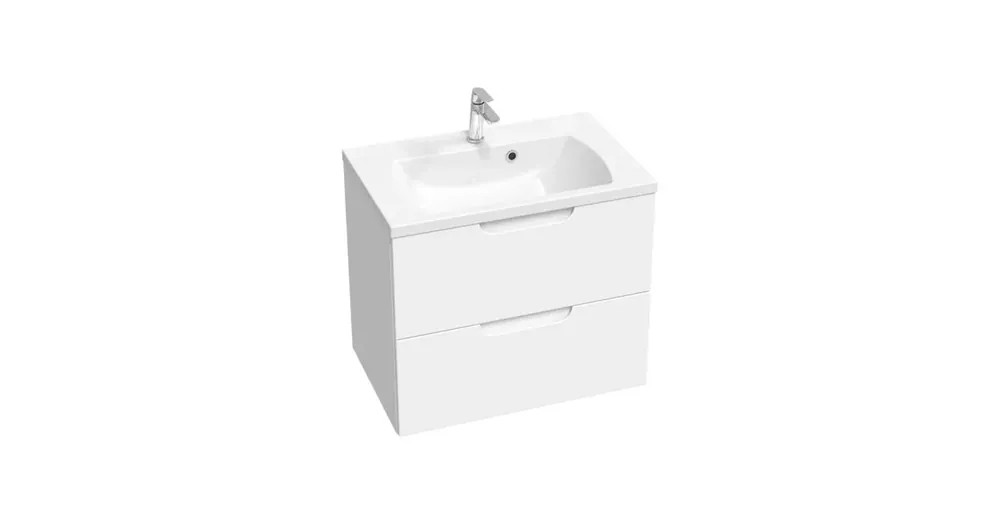 Árcsökkenés Ravak Classic II Fürdőszobai szekrény mosdó alá SD 700 fehér/fehér X000001478