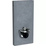 Kedvezményes ár Geberit Monolith szanitermodul fali WC-hez, 101 cm, palahatású kőanyag/alumínium feketekróm (131.021.00.5)