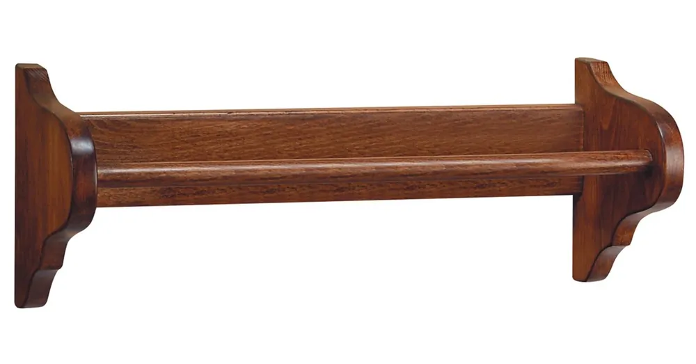 Népszerű SAPHO RETRO törölközőtartó, 50x17cm, bükk (1671)