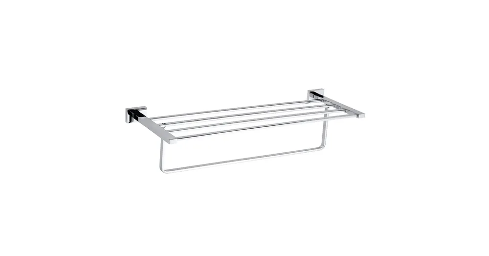 Prémium SAPHO BEMETA PLAZA Törölközőtartó polc, 585x140x210mm, króm (118104122)