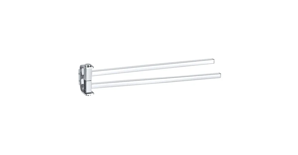 Expressz szállítás SAPHO BEMETA SOLO Dupla mozgatható törölközőtartó, 398,5x47,2x83mm, króm (139104102)