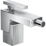 Axor EDGE Diamond Cut bidé csaptelep klik-klak leeresztővel, króm, 46211000 Árcsökkenés