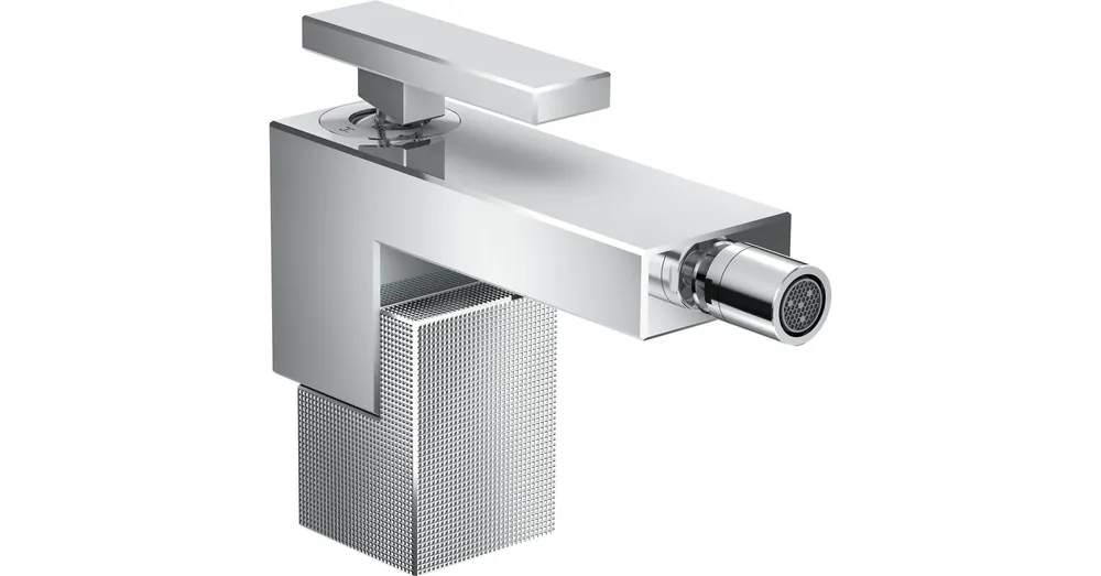 Axor EDGE Diamond Cut bidé csaptelep klik-klak leeresztővel, króm, 46211000 Árcsökkenés
