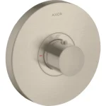 Legjobb ár Axor ShowerSelect Round termosztátos falsík alatti highflow csaptelep, szálcsiszolt nikkel, 36721820
