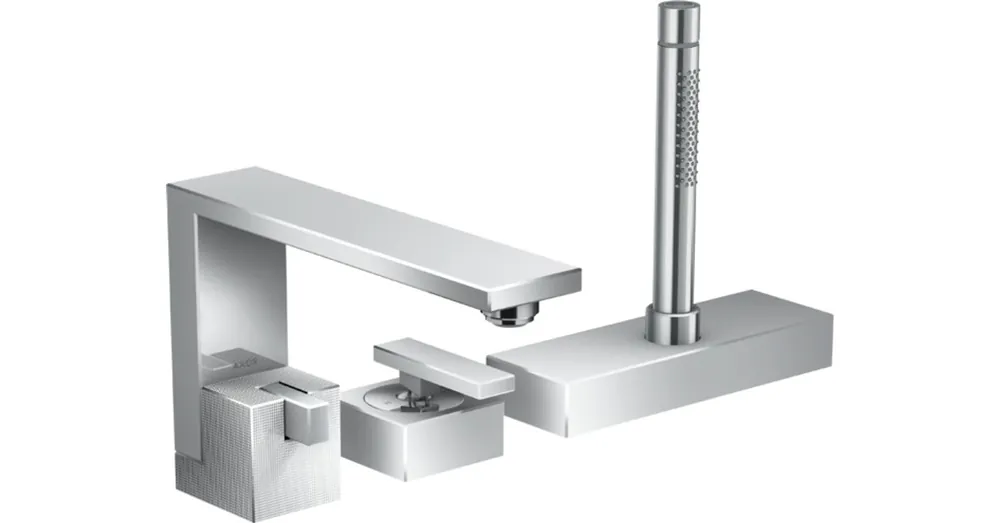 Axor Edge 3 lyukú kádcsaptelep, gyémánt csiszolással, króm 46431000 Alacsony ár