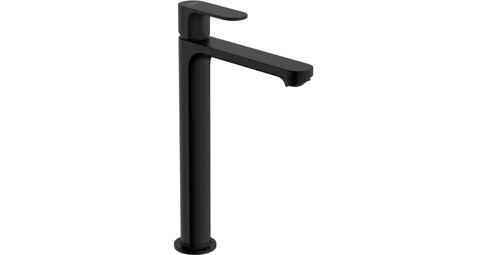 Kedvezményes ár Hansgrohe Rebris S hidegindítású magasított mosdócsaptelep 240, automata lefolyógarnitúrával, matt fekete 72580670