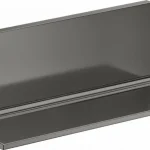 Azonnali szállítás Axor Universal 30 cm hosszúságú szögletes polc, polírozott fekete króm 42644330