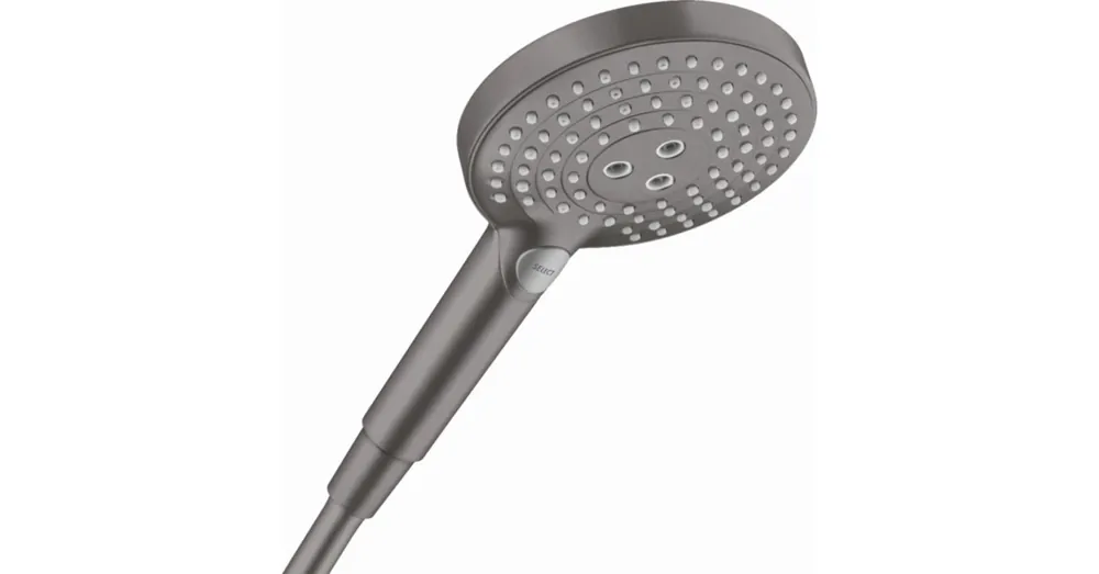 Szezonális akció Hansgrohe Raindance Select S 120 3jet kézizuhany Ecosmart, szálcsiszolt fekete króm 26531340